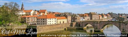 Self Catering Accomodation in Berwick-Upon-Tweed at Oil Mill Lane Cottage